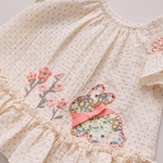 Lina Smocked Bunny Legging Set - Image