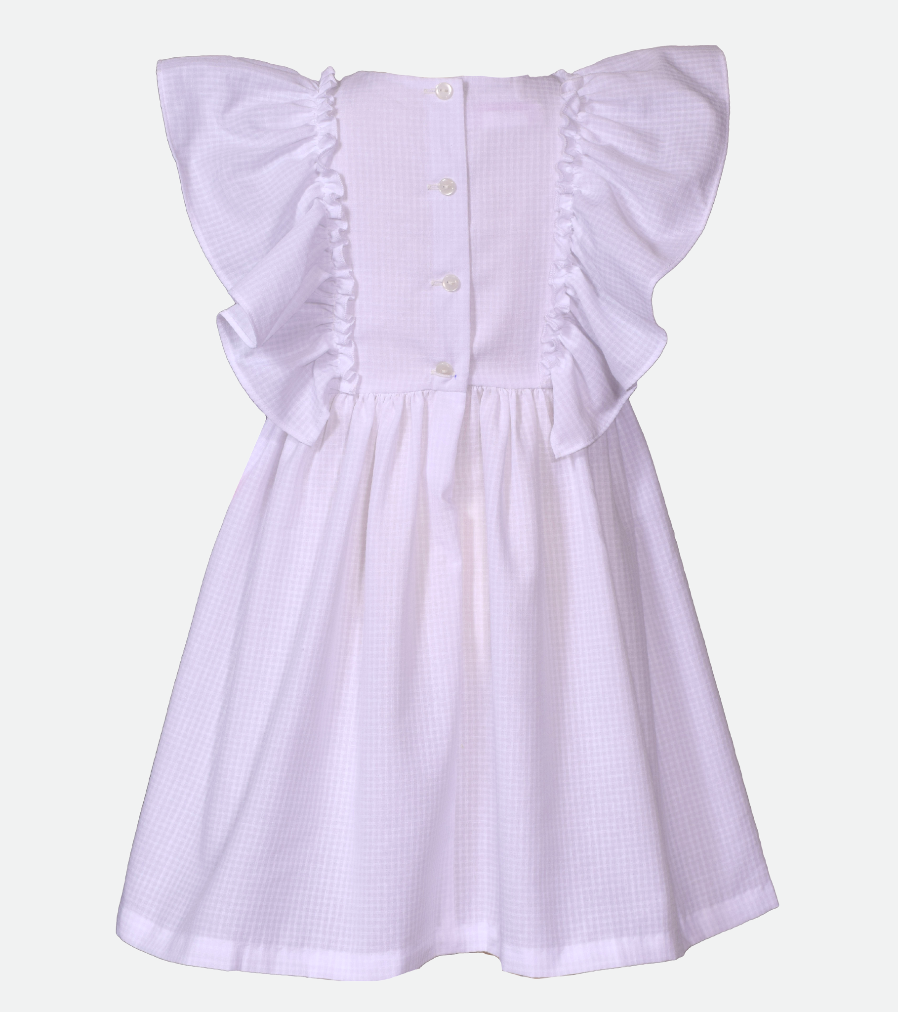 Lacie Embroidered Pinafore Dress