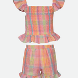 Tess Smocked Skort Set - Image