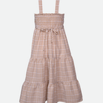 Stevie Checkered Maxi Dress - Image