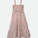 Stevie Checkered Maxi Dress - Image