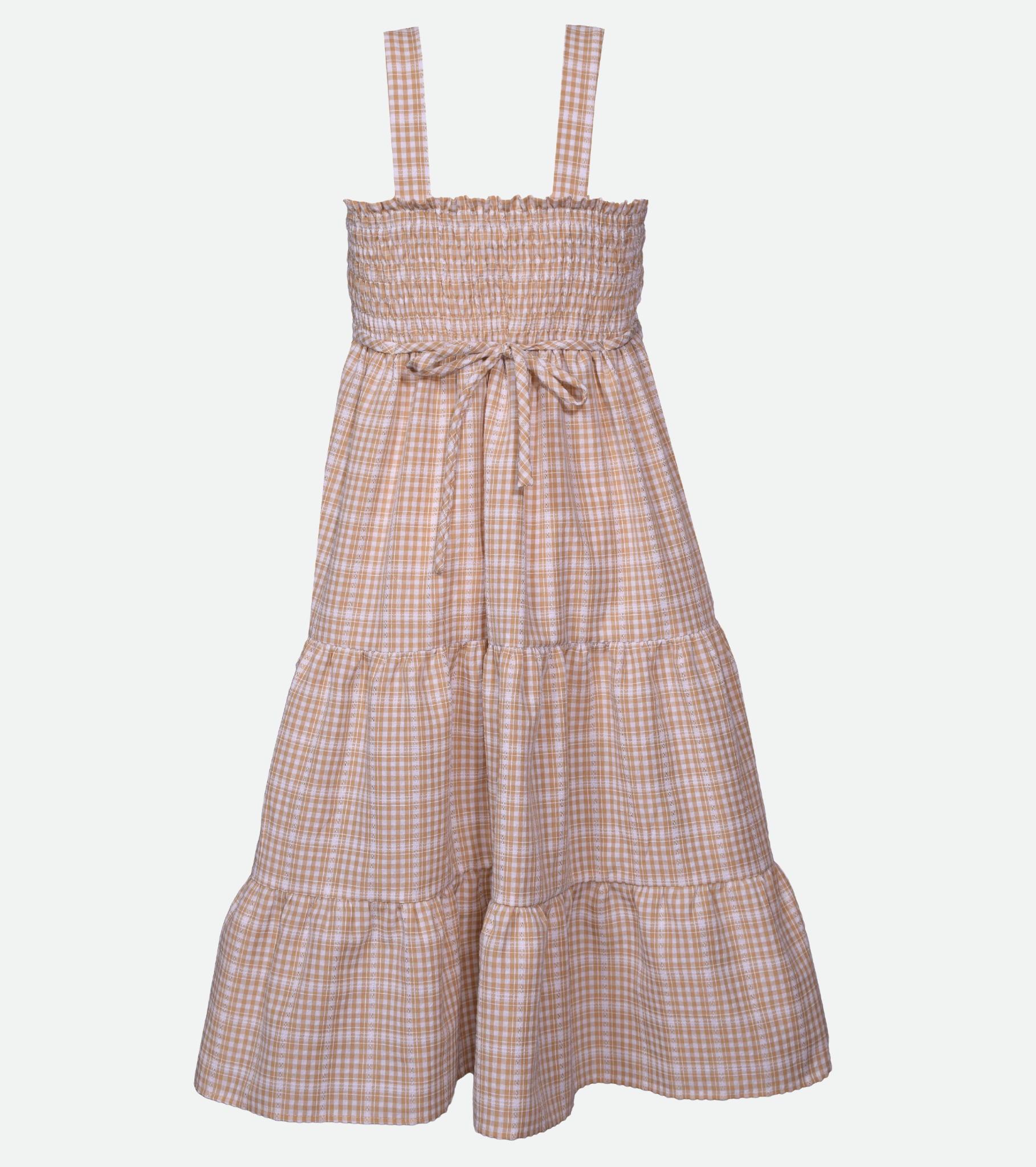 Stevie Checkered Maxi Dress