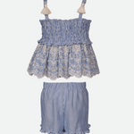 Emma Chambray Short Set - Image