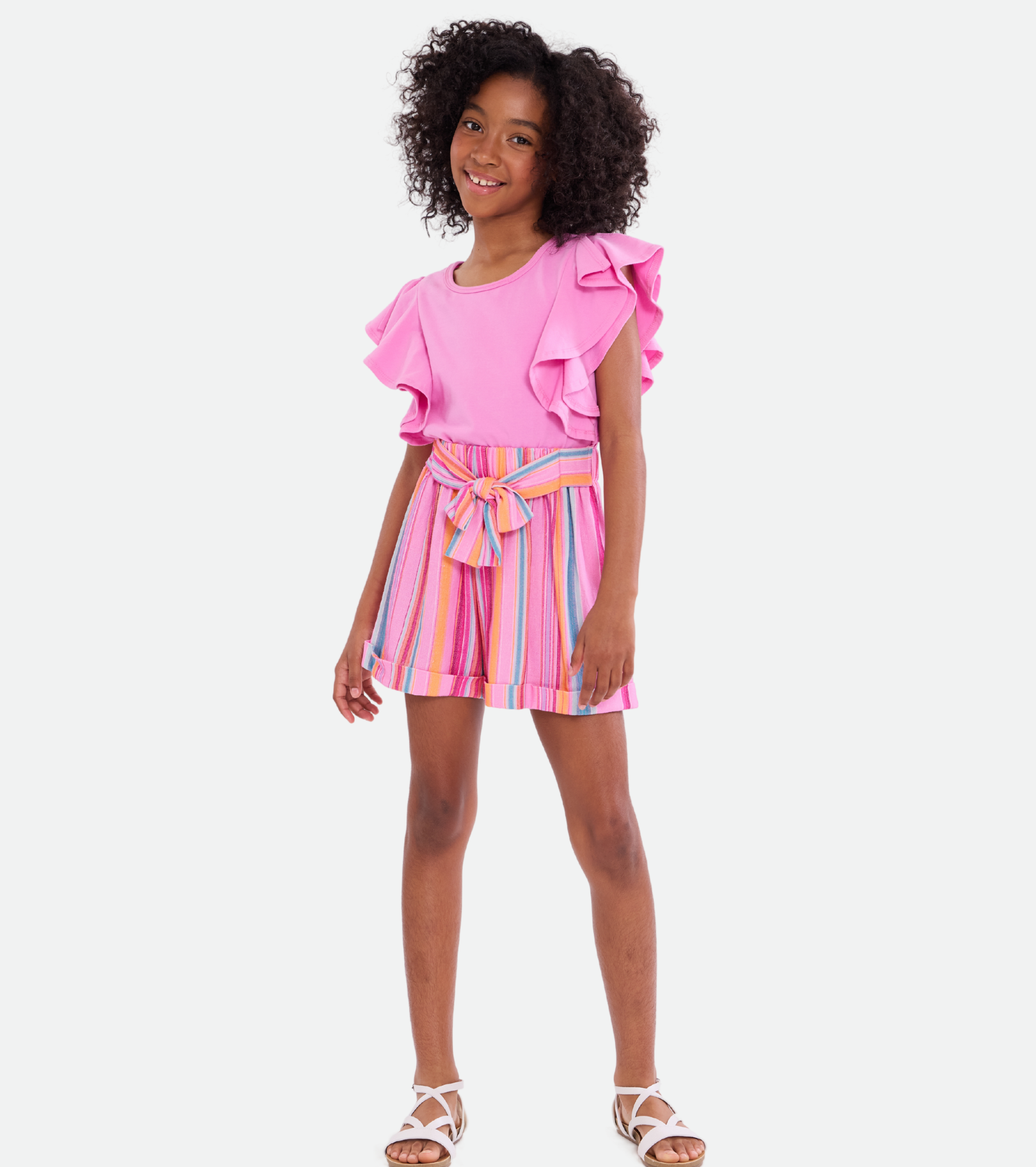 Tori Knit Flutter Sleeve Romper