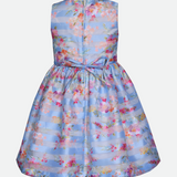 Lottie Floral Stripe Party Dress - Image
