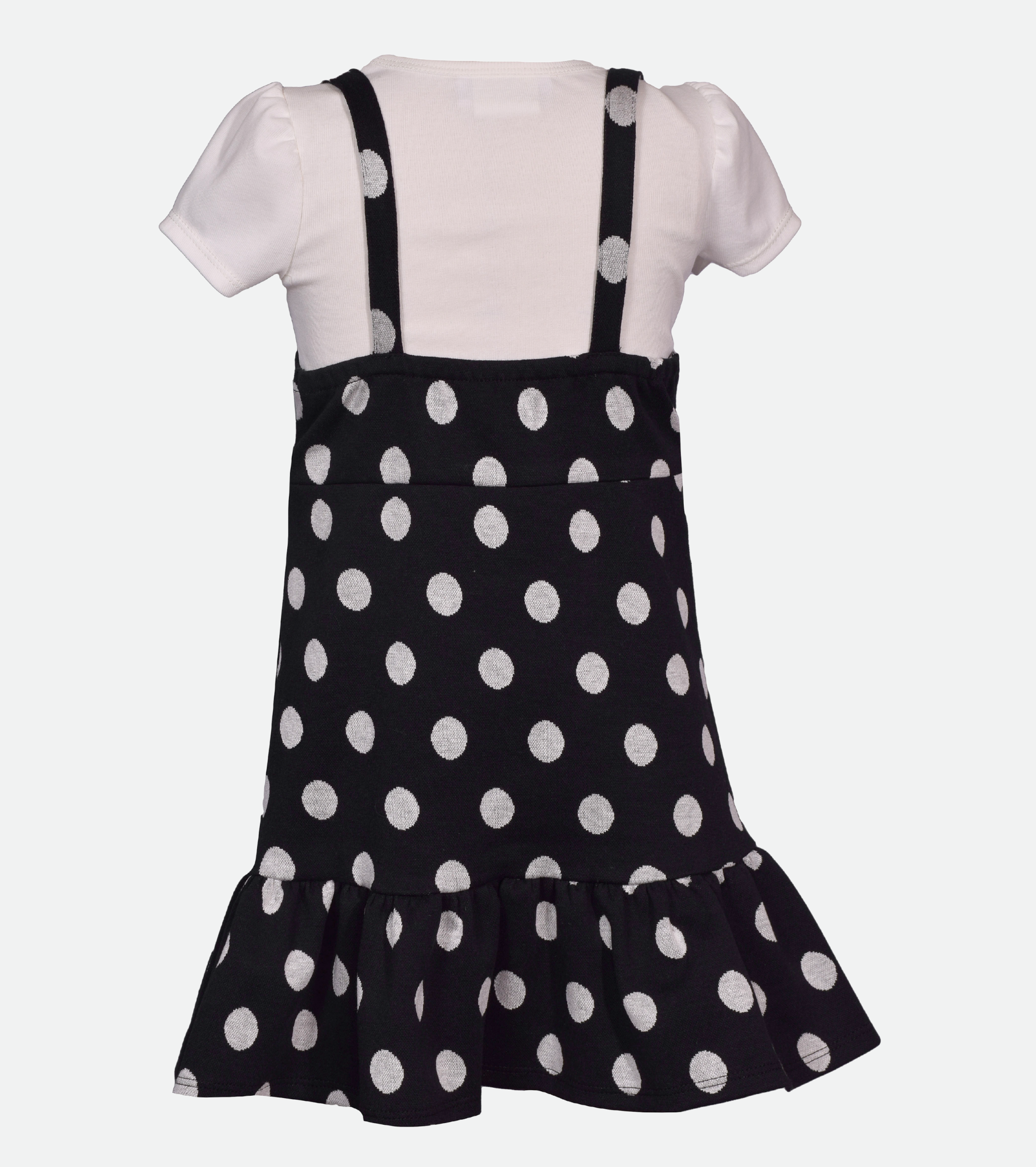 Jessie Knit Jumper Dress with Scrunchies