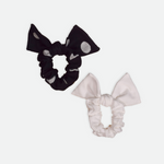 Jessie Knit Jumper Dress with Scrunchies - Image