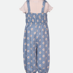 Jules 2-Piece Daisy Print Jumpsuit - Image
