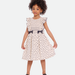 Romy Polka Dot Smocked Dress - Image