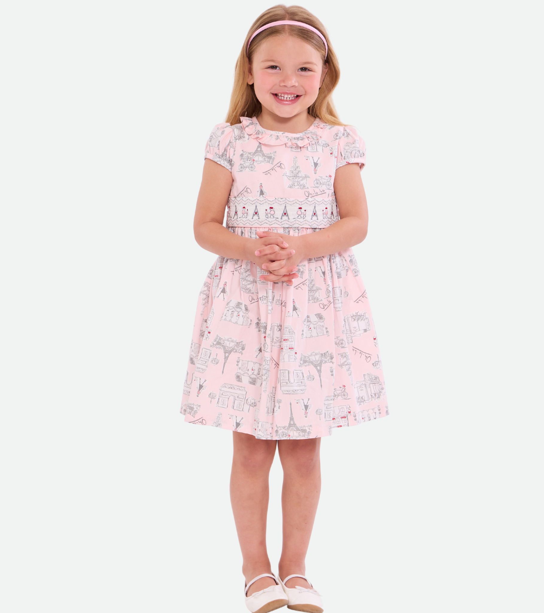 Cherie Paris Smocked Dress