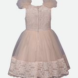 Serena Puff Shoulder Party Dress - Image