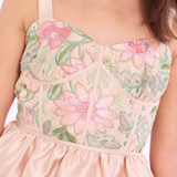 Astrid Embroidered Party Dress - Image