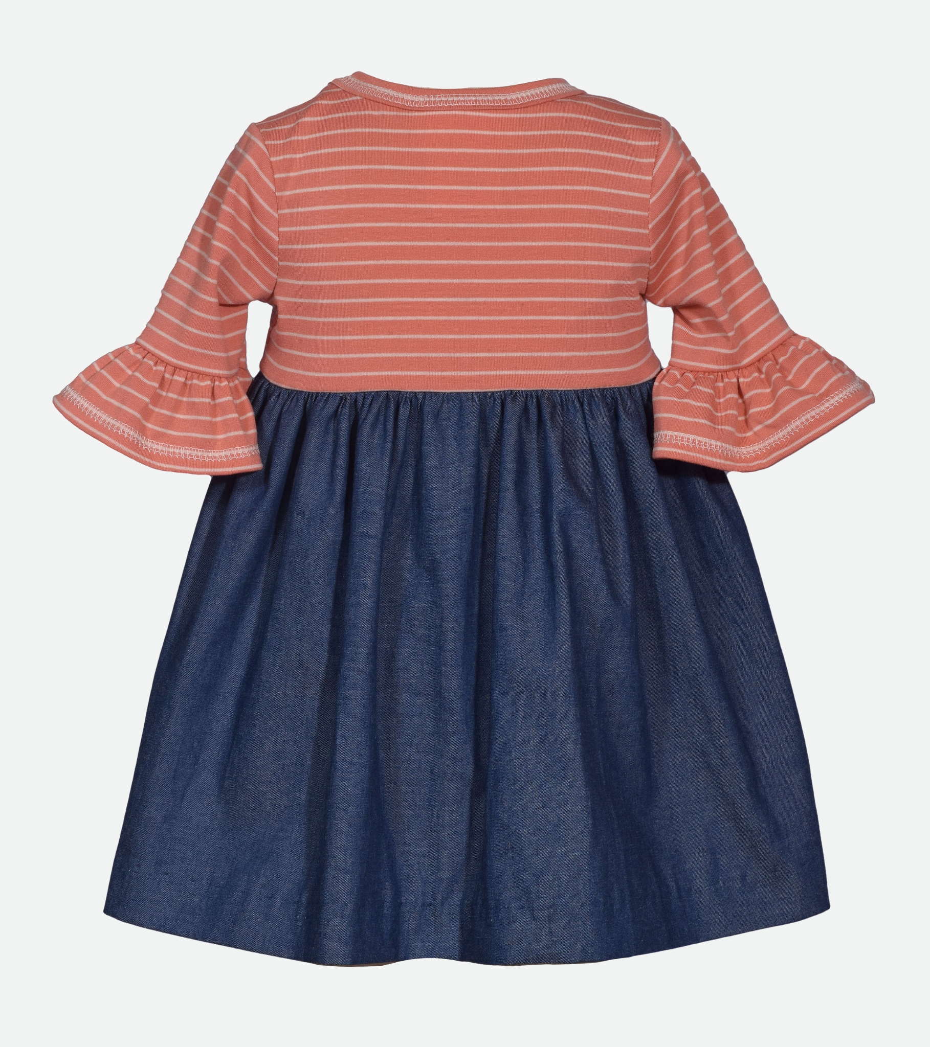 Maggie Embroidered Denim Dress