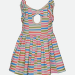 Jessie Ruffle Sleeve Dress with Fanny Pack - Image