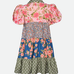 Nicola Mixed Print Dress - Image