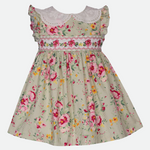 Sophia Vintage Floral Smocked Dress - Image