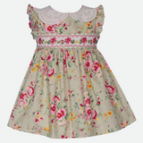 Sophia Vintage Floral Smocked Dress - Image