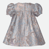 Celeste Metallic Jacquard Party Dress - Image