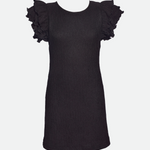 Diana Ruffle Sleeve Party Dress - Image