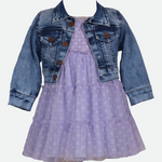 Josie Smocked Dress with Jacket - Image