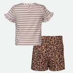 Annie Cheetah Skort Set - Image