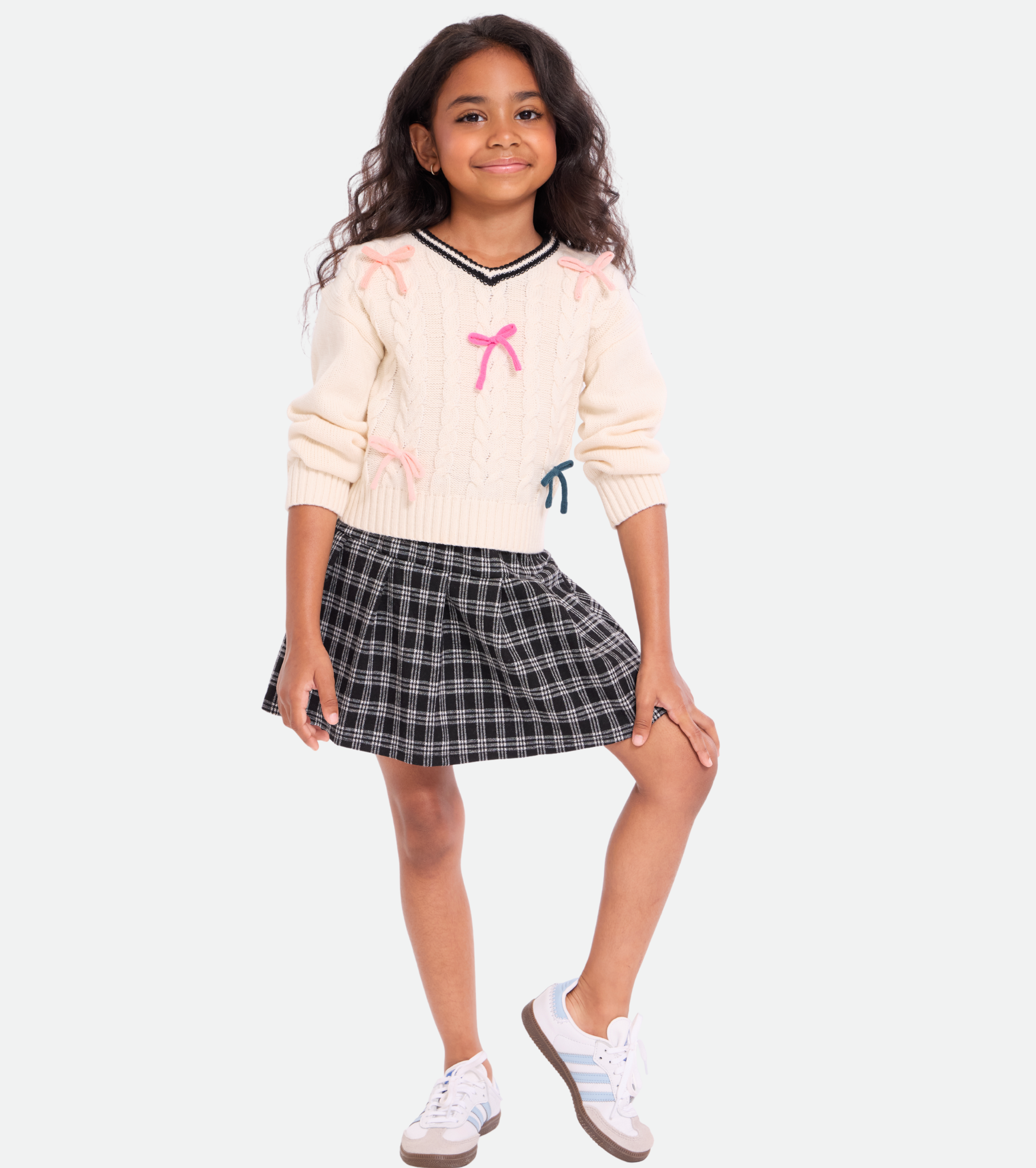 Jackie Bow Sweater & Skirt Set