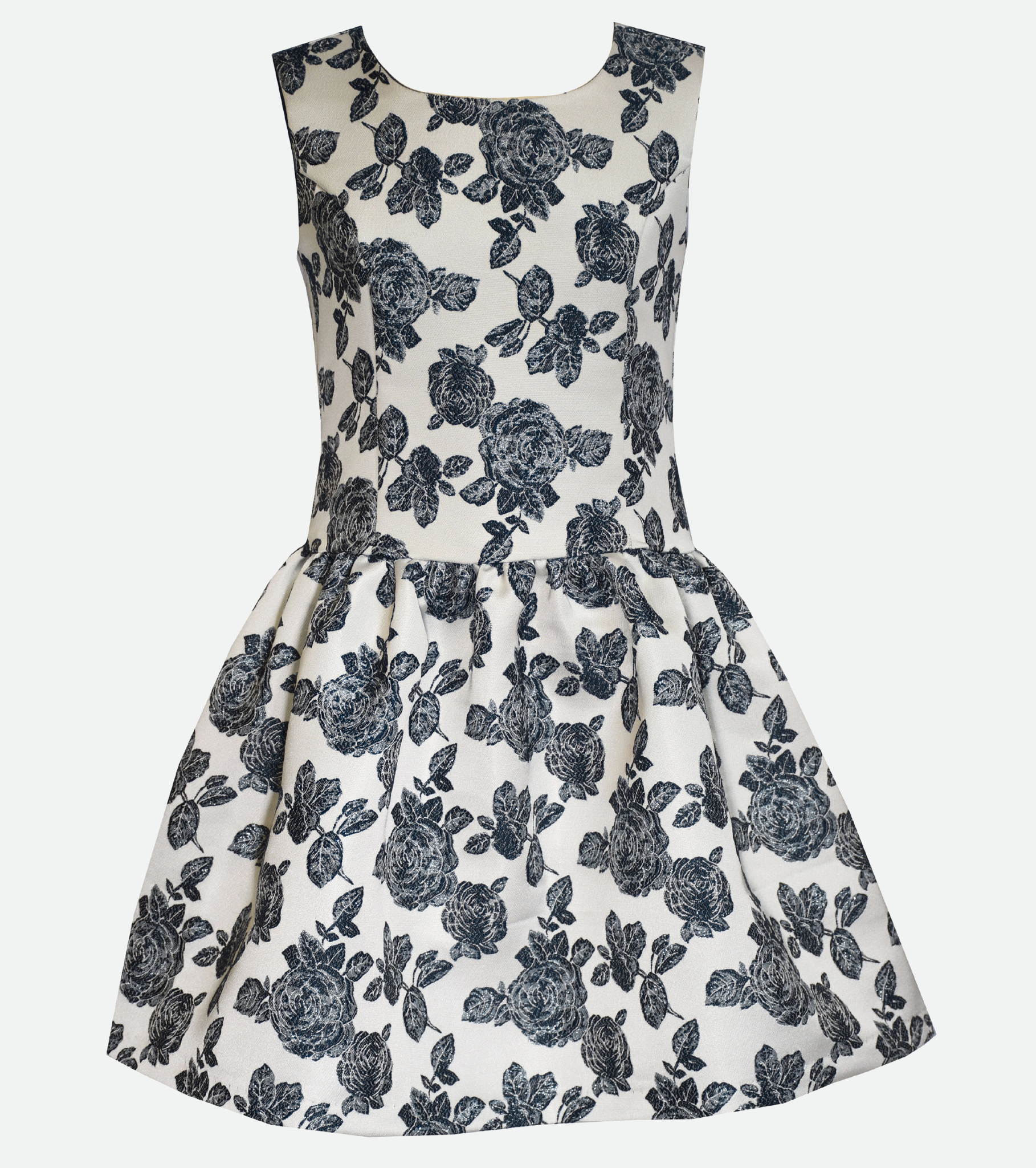 Stella Floral Jacquard Party Dress