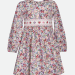June Smocked Floral Dress - Image