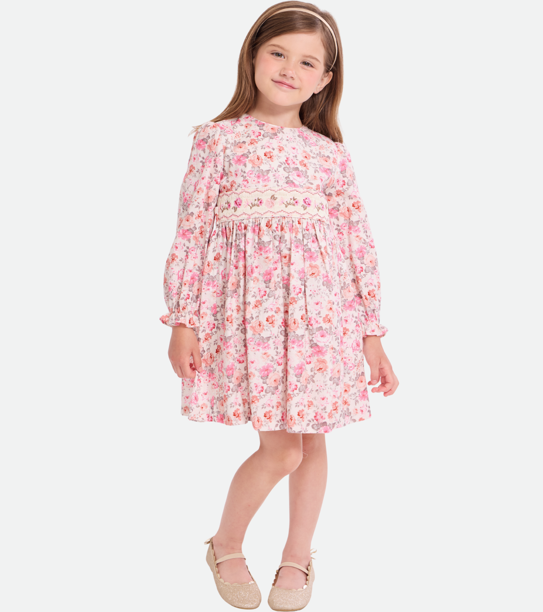 Felicity Smocked Floral Dress