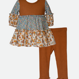 Sienna Mixed Print Legging Set - Image