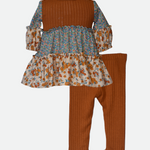 Sienna Mixed Print Legging Set - Image