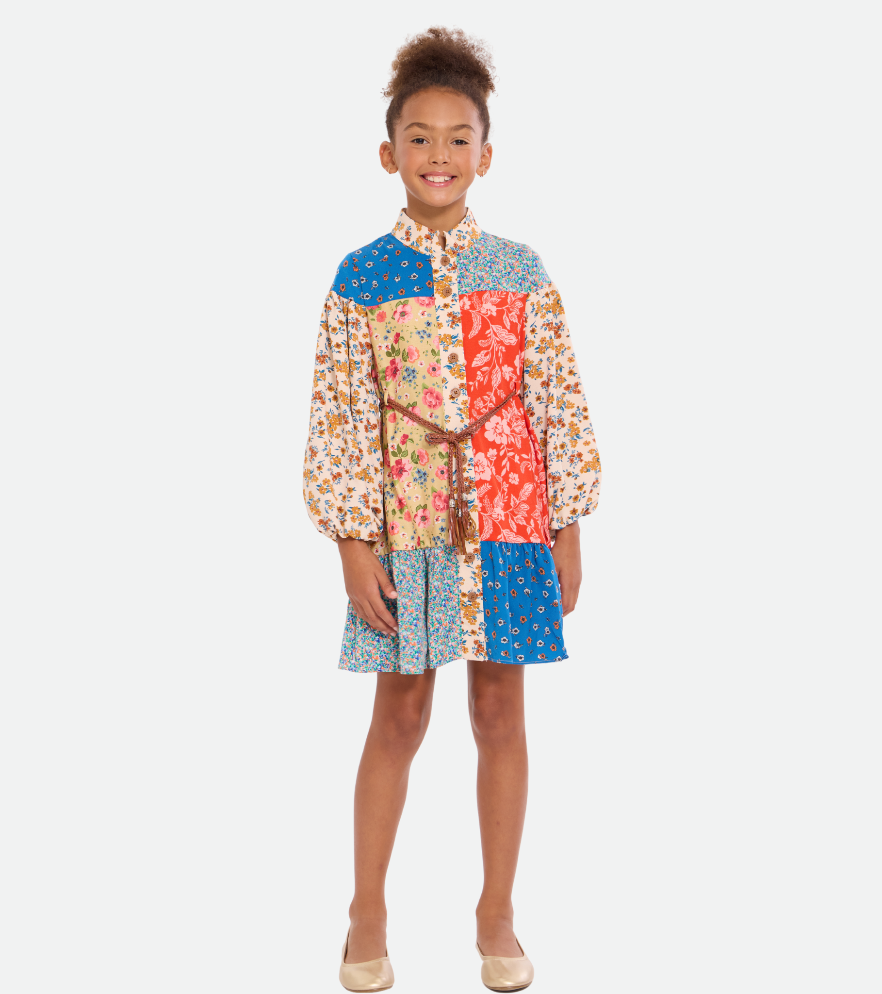 Mila Belted Shirtdress