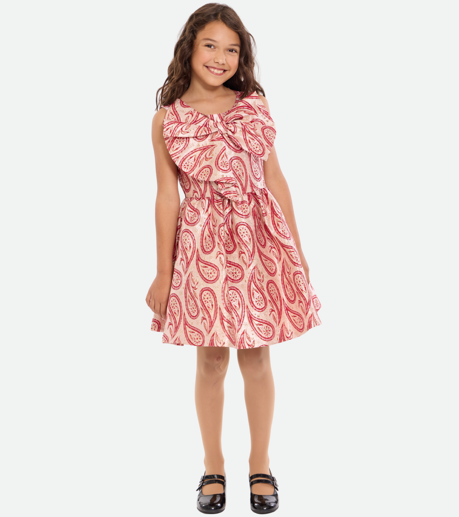 Dahlia Paisley Party Dress