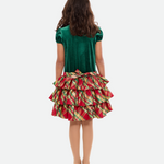 Abby Tiered Plaid Party Dress - Image