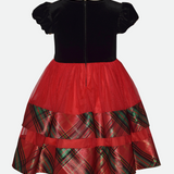 Eliza Tiered Plaid Party Dress - Image