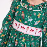 Clara Smocked Nutcracker Dress - Image