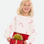 Ellie Candy Cane Skirt Set - Image