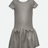 Ruby Bow Dress and Cardigan Set - Image
