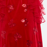 Alexa Sequin Bow Party Dress - Image
