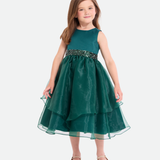 Olivia Tiered Organza Party Dress - Image