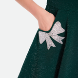 Maeve Bow Pocket Party Dress - Image