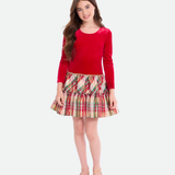 Ruby Sparkle Waist Hipster Dress - Image