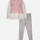 Skyler Sweater Vest Legging Set - Image