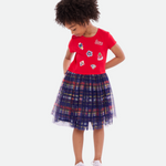 Cool for School Plaid Knit Dress - Image