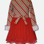 Cassie Candy Cane Dress - Image