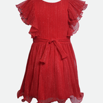 Milly Sparkle Pleated Party Dress - Image