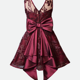 Andrea Embroidered Party Dress - Image 