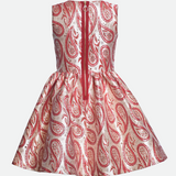 Dahlia Paisley Party Dress - Image 