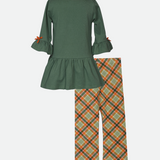 Payton Plaid Pumpkin Set - Image 