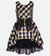 Zarina Plaid Holiday Dress